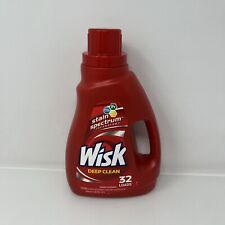WISK Deep Clean Liquid Laundry Detergent Stain Spectrum 50 Oz Bottle - 75% Full for sale  Shipping to South Africa