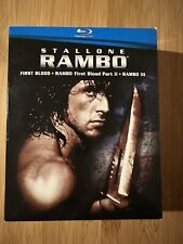 Rambo Trilogy (Blu-ray Disc, 2008, conjunto de 3 discos) comprar usado  Enviando para Brazil