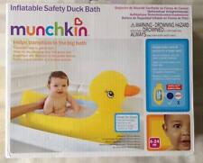 Munchkin Inflatable Baby Duck Safety Bath ~ Home Or Travel ~ Shower/Tub ~ 6-24m for sale  WISBECH