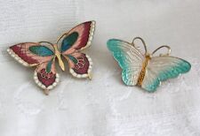 Butterfly shaped brooch for sale  POOLE