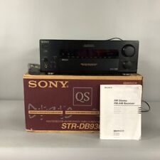 Receptor de radio estéreo Sony AM-FM STR-DB930 QS 5,1 canales 100 W con caja manual - CP  segunda mano  Embacar hacia Mexico