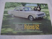 Ford Falcon 1962 folleto de lujo original franqueo gratuito segunda mano  Embacar hacia Argentina