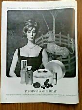 1965 Possession de Corday perfumes importados de Francia anuncio segunda mano  Embacar hacia Argentina