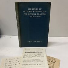 Used, Royal Air Force RAF Principles of Anatomy & Physiology Manual 1950 W Inserts E2 for sale  Shipping to South Africa