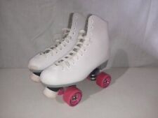 Patins White California Skate Co. Sure Grip tamanho 6 com rodas rosa Malibu comprar usado  Enviando para Brazil
