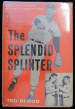 1960 Ted Williams Splendid Splinter beisebol primeira edição por Ted Blood comprar usado  Enviando para Brazil