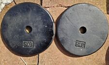 Weight plates 5kg for sale  WINSFORD
