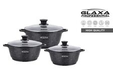 Ceramic  Non Stick Casserole Cooking Pot Set  Suitable for Induction  36/40/44cm for sale  Shipping to South Africa