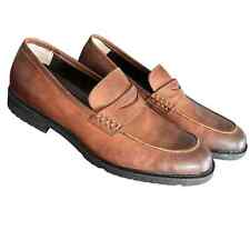 Rockport Men’s Walkability Adiprene Adidas Brown Leather Loafer - Size 9.5 for sale  Shipping to South Africa