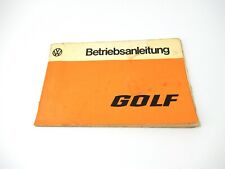 Golf betriebsanleitung 1976 gebraucht kaufen  Olfen