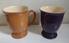 Denby stoneware footed for sale  Shipping to Ireland