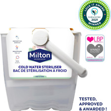 MILTON COLD WATER 6 BOTTLE BABY STERILISER BUCKET WITH HANDLEMILTON COLD WATER 6 for sale  Shipping to South Africa