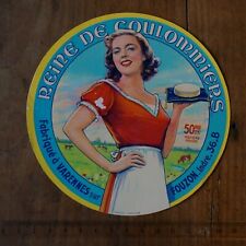 Cheese box label d'occasion  Expédié en Belgium