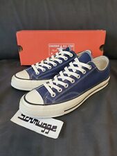 CONVERSE 70 CHUCK TAYLOR ALL STAR LOW OX NAVY OBSIDIAN sz 8.5 for sale  Shipping to South Africa