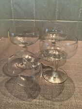Vintage champagne coupes for sale  NORWICH