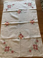 Hand embroidered tablecloth for sale  York