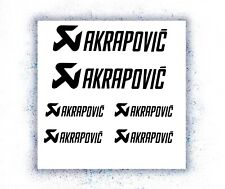 Akrapovic logo aufkleber gebraucht kaufen  Berlin