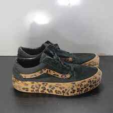 VANS Old Skool Low Size 5.5 Damskie 007230 Brązowe Czarne Leopard Skating Sneakersy na sprzedaż  Wysyłka do Poland