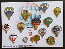 Lot pin mongolfiere d'occasion  Ambierle