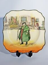 Royal Doulton Dickens Ware Tony Weller Square Display Plate Dickensware Noke for sale  Shipping to South Africa