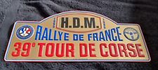 Plaque rallye tour d'occasion  Rives