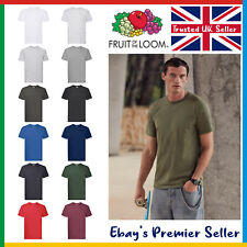 Used, Mens Super Premium T-Shirt - Fruit of the Loom Short Sleeve Tee - Fast Delivery for sale  WALLINGTON