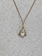 vintage opal necklace for sale  RUGBY