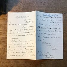 Letter 1917 lloyds for sale  PRESTEIGNE