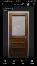 door wood glass for sale  Pound