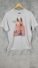 Camisa feminina Tennessee Walker vintage grande corrida de cavalos equestres ocidentais... comprar usado  Enviando para Brazil