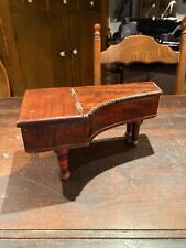 Used, A VERY NICE ANTIQUE PIANO FORM FINE MAHOGANY JEWELRY CASKET for sale  Shipping to South Africa