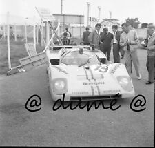 6x6 BLACK AND WHITE NEGATIVE - FERRARI 512 M #15 - 24 HOURS LE MANS 1971 - RACING, used for sale  Shipping to South Africa
