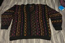 Authentic Coogi V Neck Sweater 100% Pure Wool Mens Size XL for sale  Shipping to South Africa