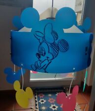 Lampadario disney blu usato  Cammarata