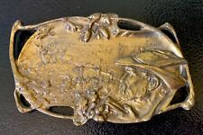 Vintage bronze footed d'occasion  Expédié en Belgium