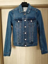 Giacca jeans donna usato  Verrayes