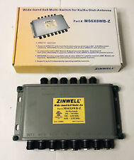 Zinwell banda larga 6x8 multi-interruptor para antena de prato Ka/Ku WB68 comprar usado  Enviando para Brazil