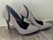 Black white heels for sale  NEWPORT