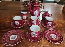 Vintage Fresh China Courting Couple 15pc Tea Set Opalescent Japan for sale  Shipping to South Africa