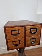 solid oak filing cabinet for sale  MALVERN