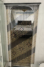 Wood bead curtain for sale  PETERBOROUGH