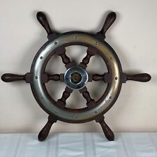 Vintage ship wheel for sale  Newbury