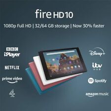 Amazon Fire HD 10 tablet 10.1" 1080p Full HD 32 GB (9th Gen.) with Ads UK Stock for sale  Shipping to South Africa