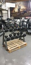 15 kg To 27.5 Kg BLK BOX Hex Dumbbells /Rack 5x PAIRS - Commercial Gym Equipment for sale  Shipping to South Africa