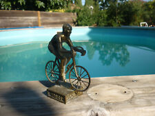 Mascotte métal cycliste d'occasion  Toulouse-