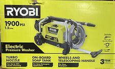 Ryobi 1900 PSI 1.2 GPM Cold Water Electric Pressure Washer With Wheels for sale  Benson