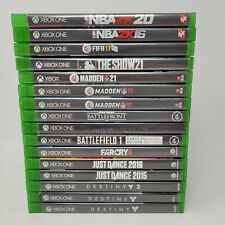 Used, Lot of 16 Xbox One Video Games - Destiny, Madden, NBA 2K, Just Dance for sale  Shipping to South Africa