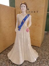 Coalport figurine queen for sale  WREXHAM