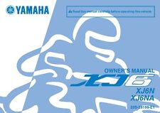 Manual do proprietário Yamaha 2010 XJ6, XJ6N e XJ6NA, usado comprar usado  Enviando para Brazil