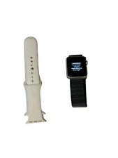 Apple Watch Series 1 GPS 38mm estojo de alumínio com pulseira esportiva branca comprar usado  Enviando para Brazil